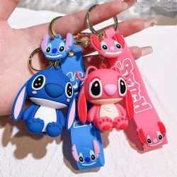 PORTE-CLÉS STITCH OU ANGEL ASST